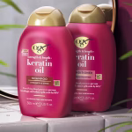 OGX Strength & Length + Keratin Oil Shampoo 385ML - Image 3