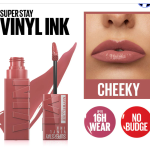 Maybelline Vinyl Ink Long-Lasting Liquid Lipstick – Cheeky - Image 3