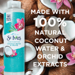 St. Ives Hydrating Body Wash with Coconut Water & Orchid – Natural Moisturizing Shower Gel (650ml) - Image 3