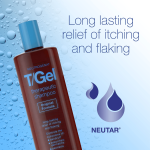 Neutrogena T/Gel Therapeutic Shampoo 250ml – Anti-Dandruff & Scalp Psoriasis Treatment Sri Lanka - Image 2
