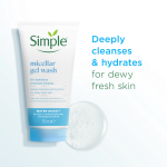 Simple Water Boost Micellar Facial Gel Wash 150ml – Hydrating Face Cleanser Sri Lanka - Image 2