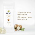 Dove Aluminium Free Deodorant Stick – Shea Butter Scent 74g | Long Lasting Freshness - Image 2
