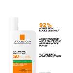 La Roche-Posay Anthelios UVMune 400 Oil Control Fluid SPF50+ – Ultra UVA Protection Sunscreen - Image 2