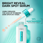 L'Oréal Paris Bright Reveal Dark Spot Face Serum – 12% Niacinamide Brightening Serum - Image 2