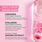 Garnier Sakura Glow Ceramide SPF30 Serum Cream 50ml – Brightening Moisturizer with UV Protection - Image 2