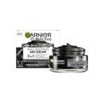 Garnier Pure Active AHA + BHA Charcoal Daily Mattifying Air Cream 50ml – Oil Control Moisturizer for Oily & Acne-Prone Skin