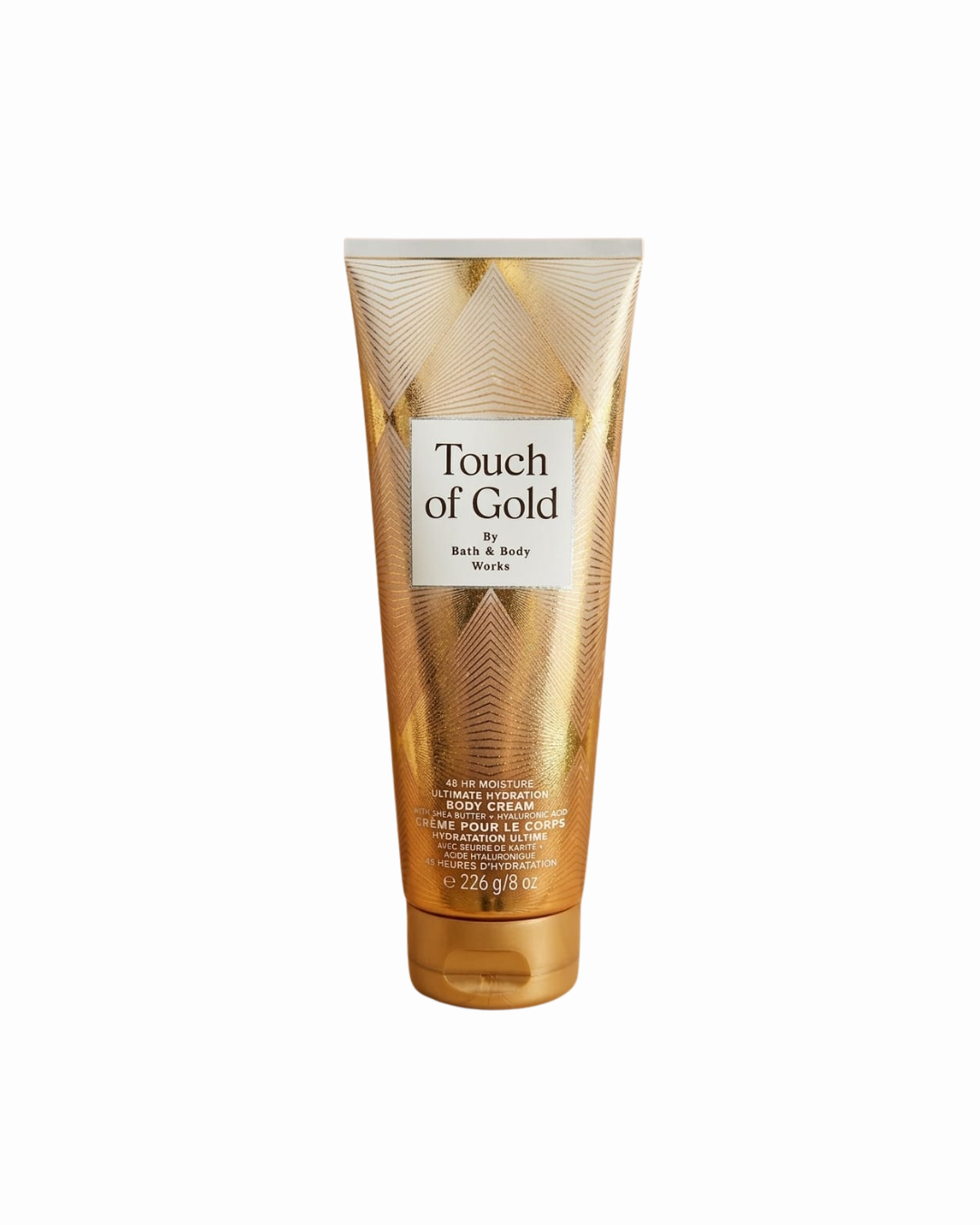 dftjhutyjtu Bath & Body Works Touch of Gold Ultimate Hydration Body Cream 226g - Image 1