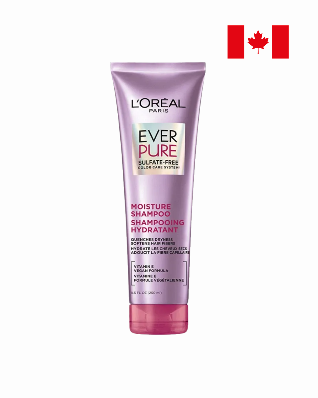 deryur6tirt L’Oréal Paris EverPure Sulfate-Free Moisture Shampoo for Hydrating Dry Hair 250ml - Image 1