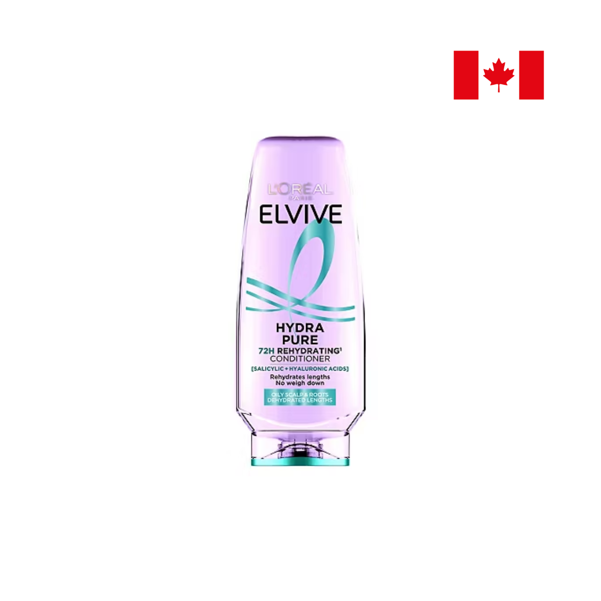 L’Oréal Paris Elvive Hydra Pure Conditioner 300ml – Hydrating & Purifying Hair Conditioner