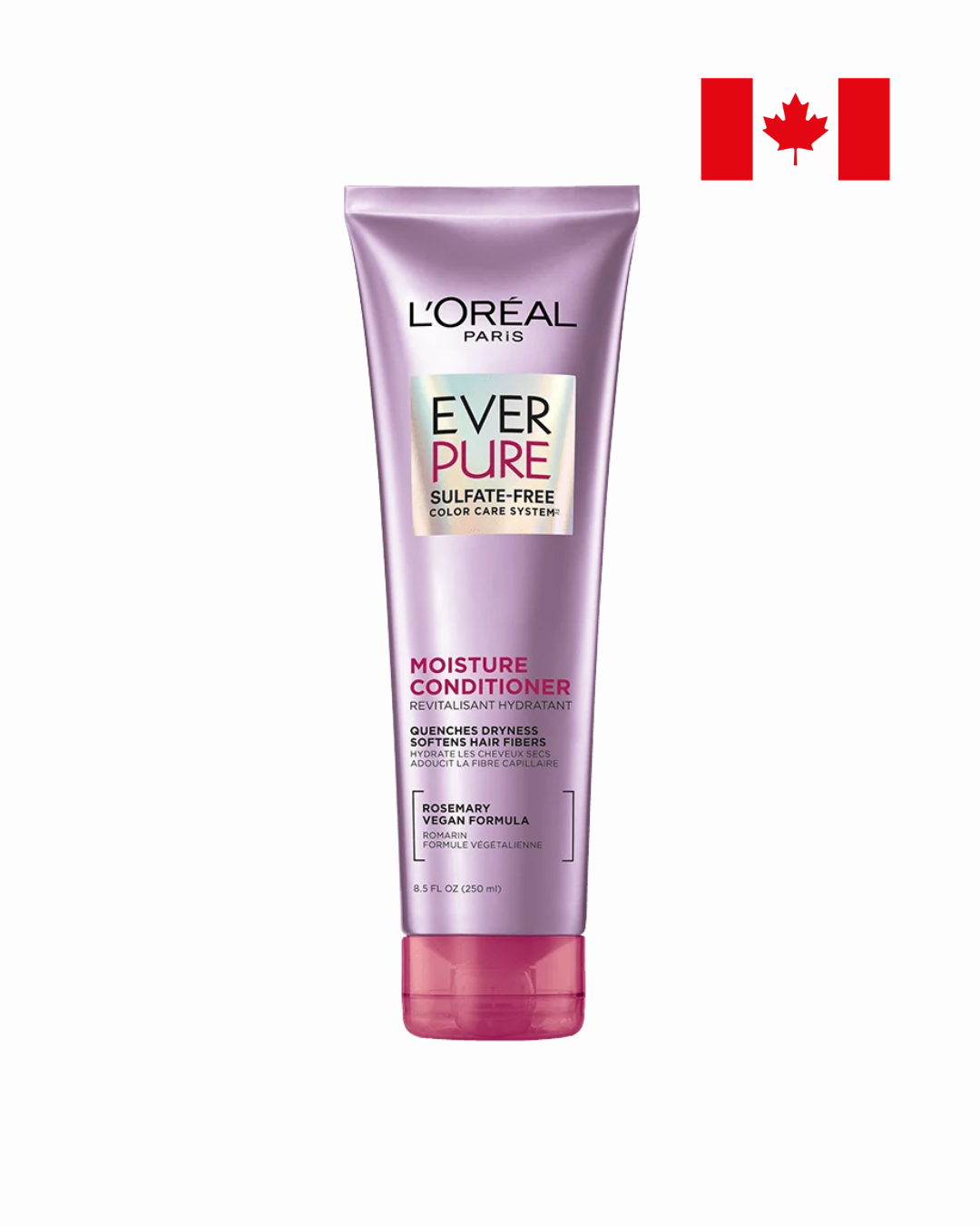 rtyhrt L’Oréal Paris EverPure Moisture Conditioner 250ml – Sulfate-Free Hydrating Conditioner for Dry Hair - Image 1